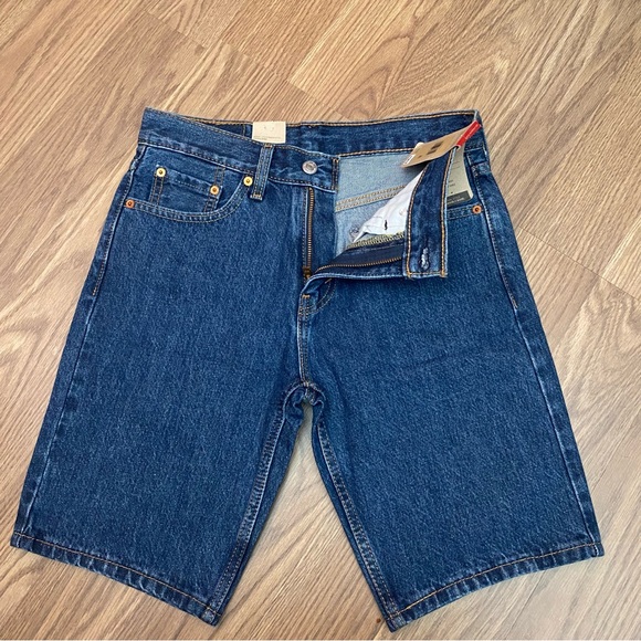 Levis 405 Standard Shorts Mens Size 29 Denim Cotton 10” Inseam - Picture 7 of 16